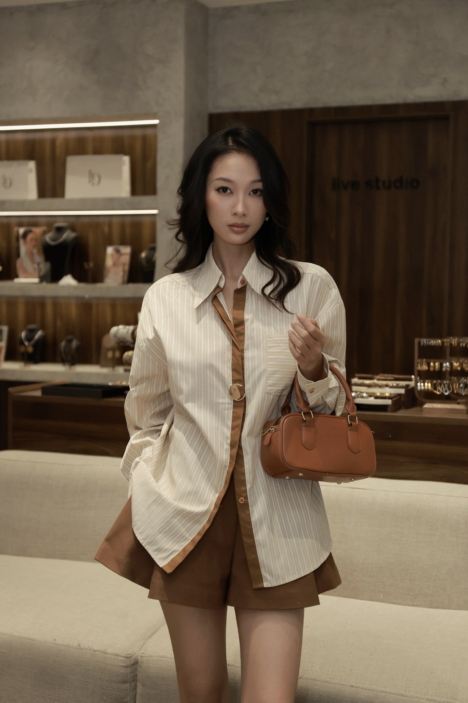 Ivy Stripe Set - Ao Ke Be