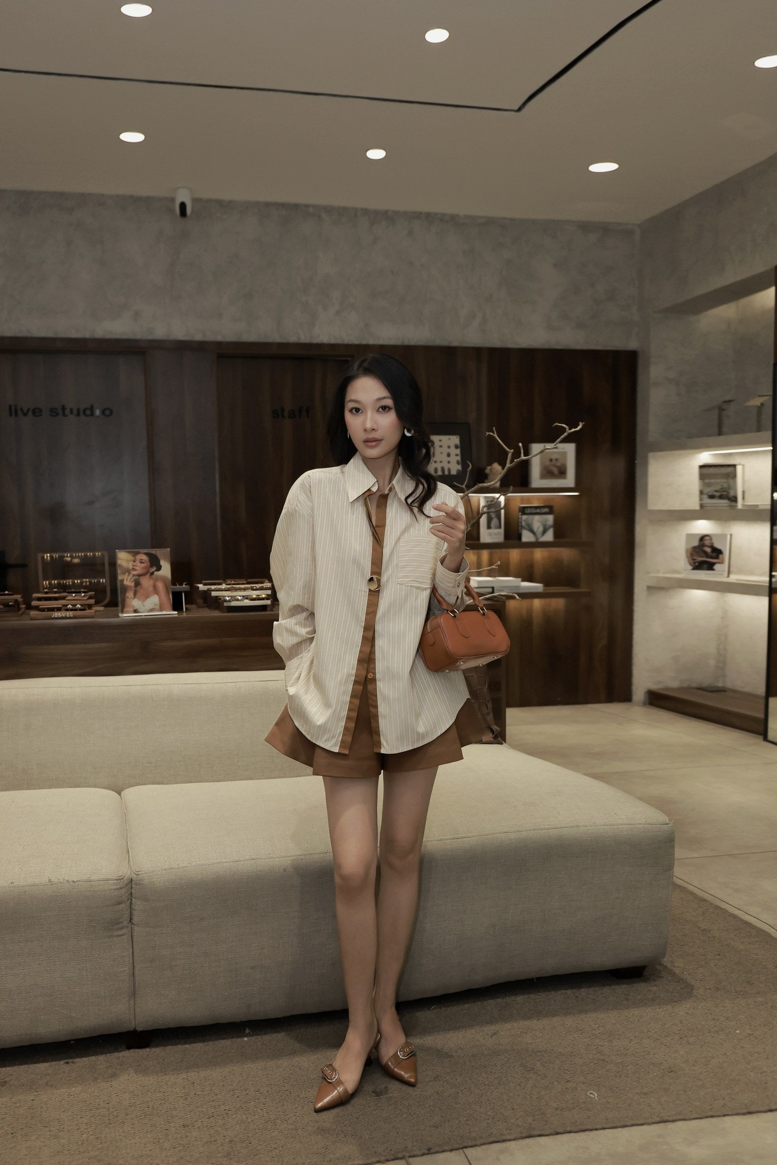 Ivy Stripe Set - Ao Ke Be