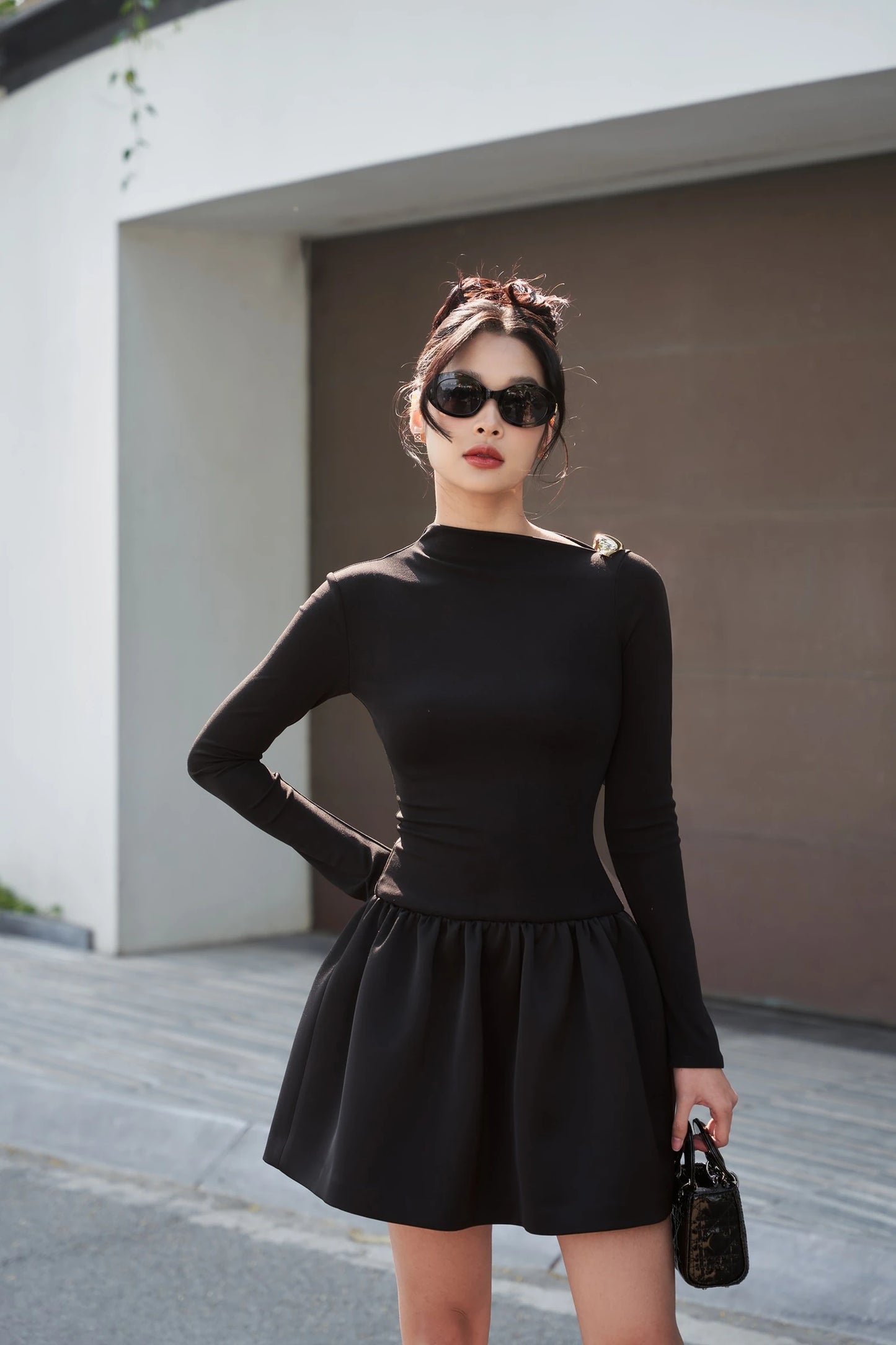 Classic Mini Dress Long Sleeve