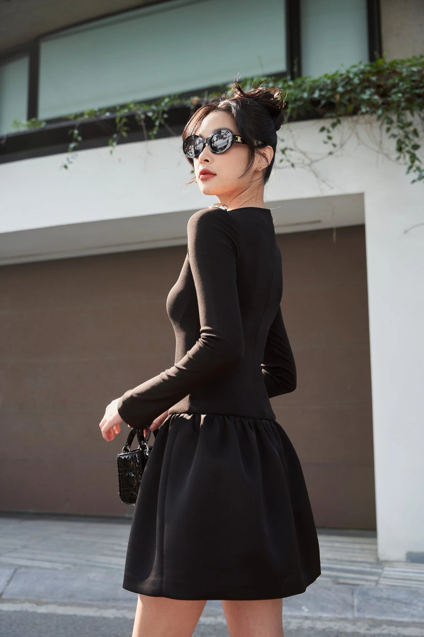 Classic Mini Dress Long Sleeve