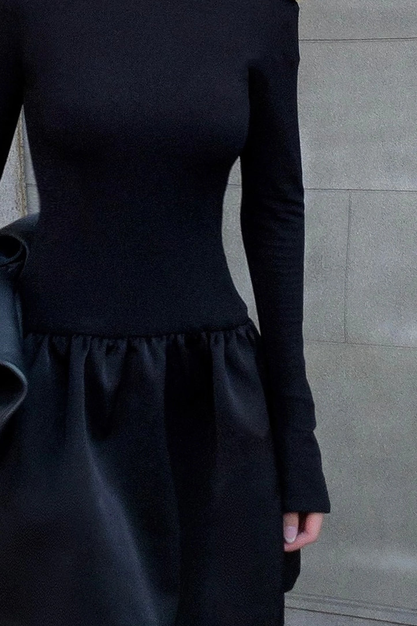 Classic Mini Dress Long Sleeve