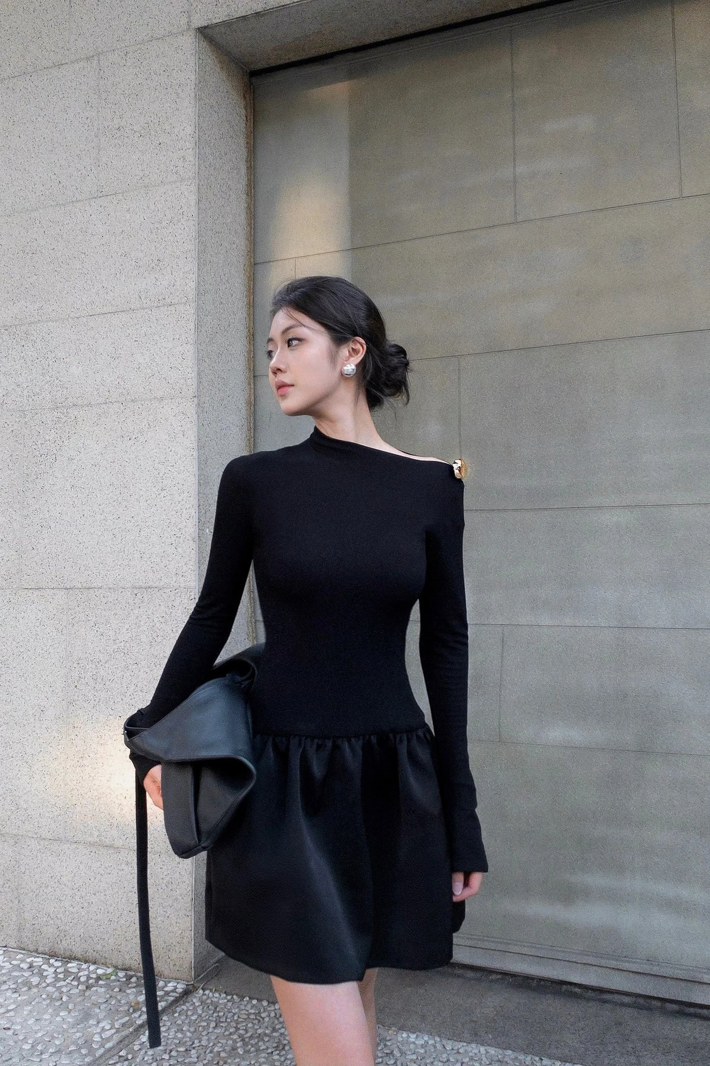 Classic Mini Dress Long Sleeve