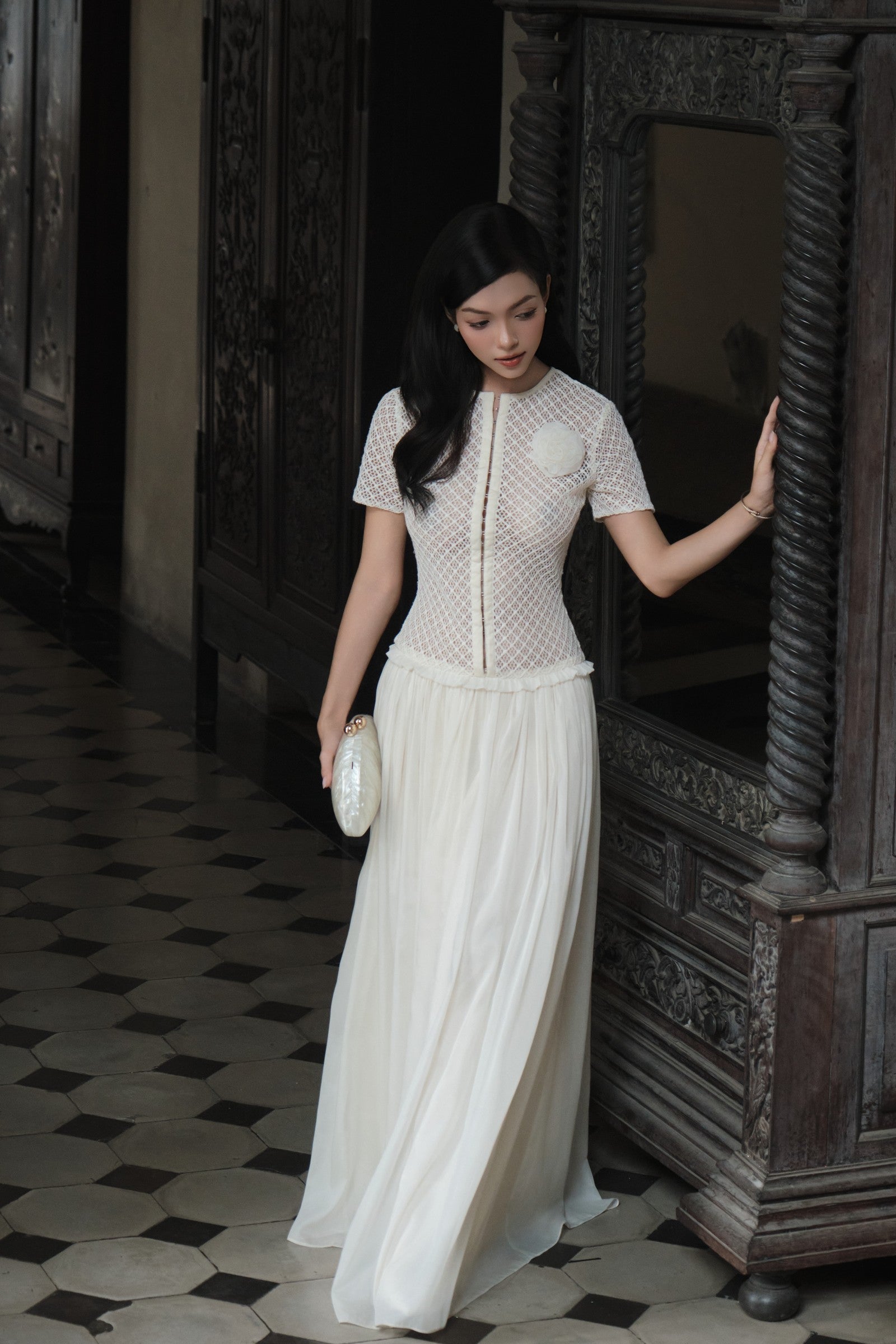 Aube Lace Dress