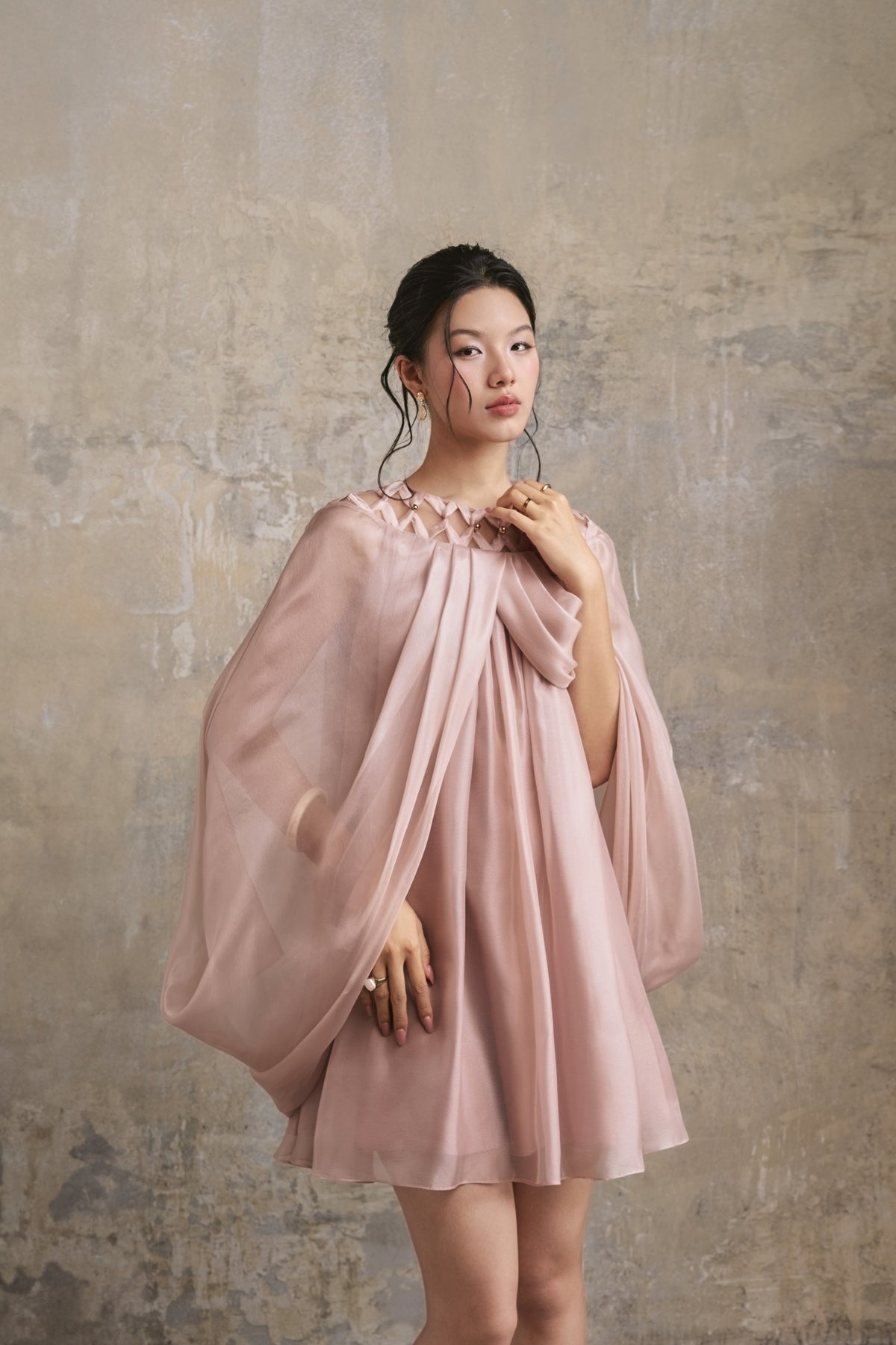 Artemis Cape Dress
