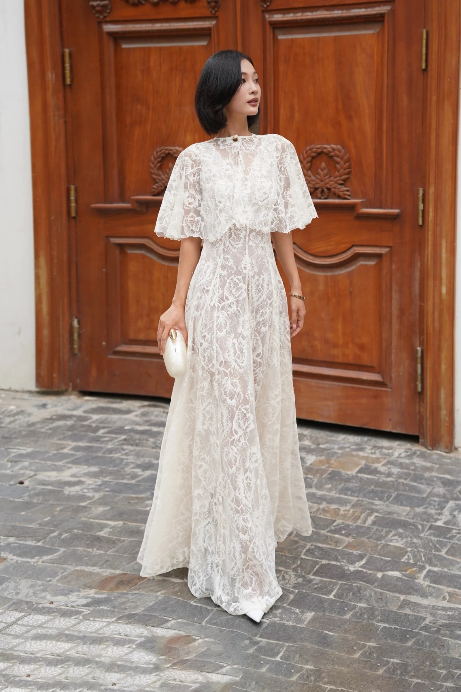 Veiled Grace Dress