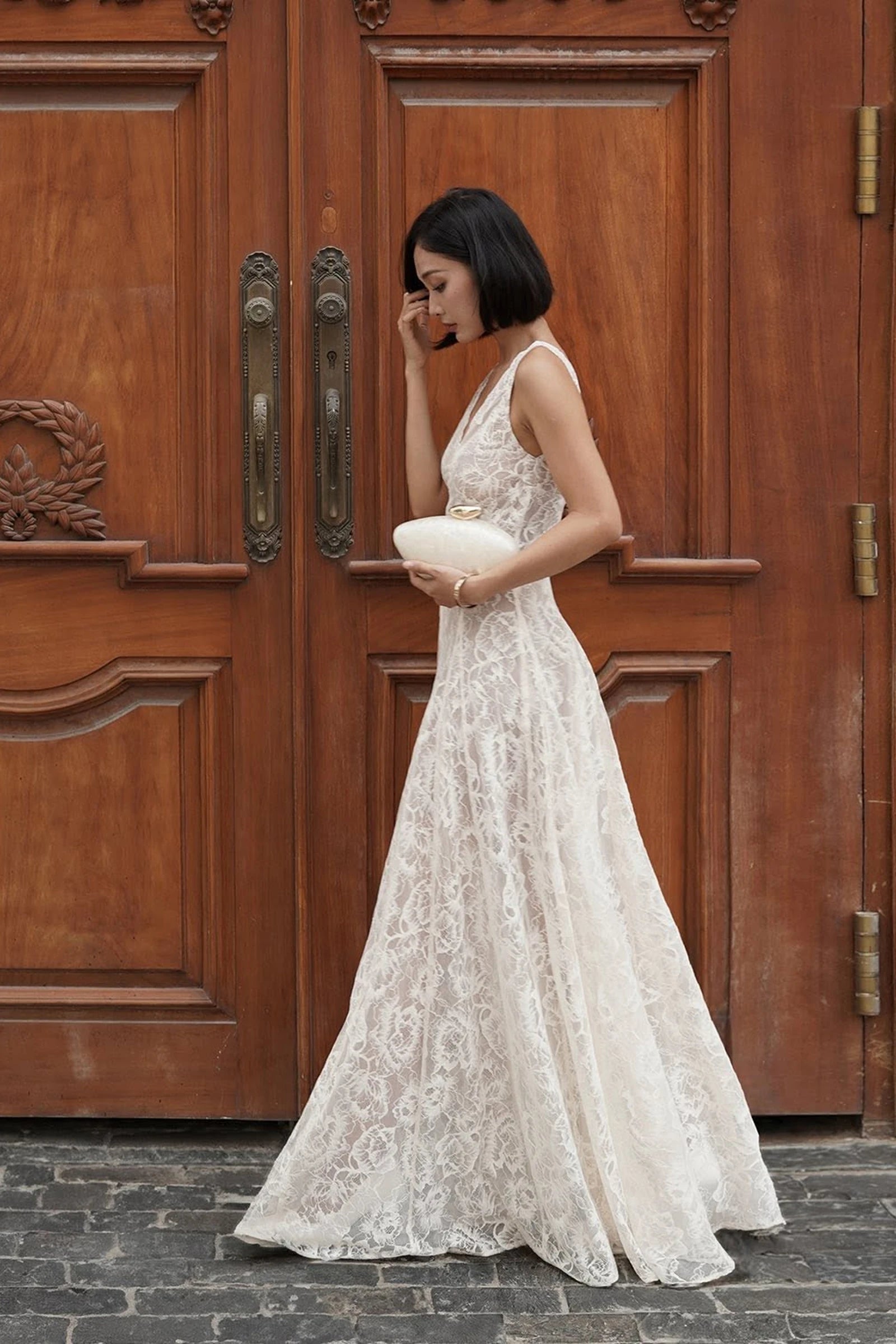 Veiled Grace Dress