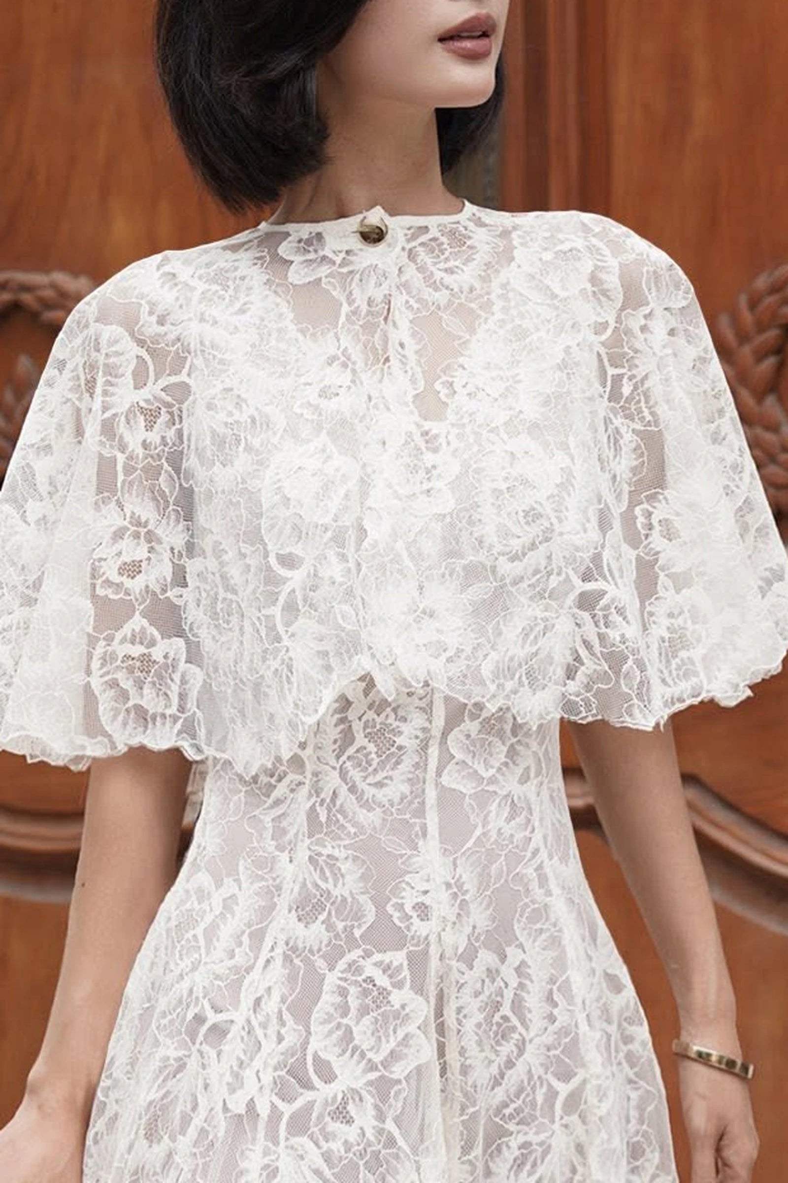 Veiled Grace Dress