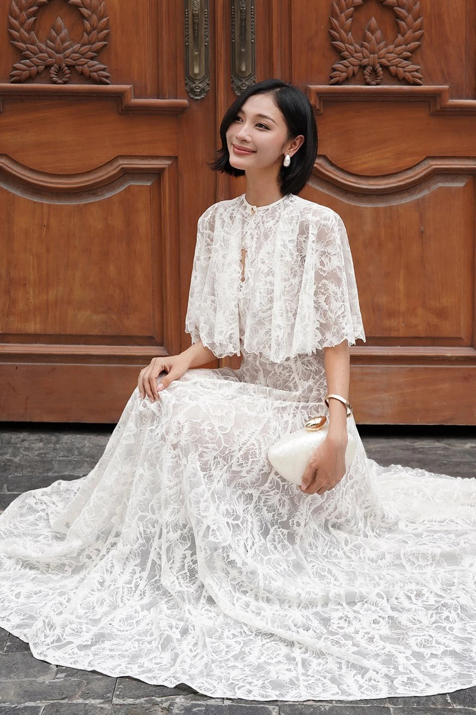 Veiled Grace Dress