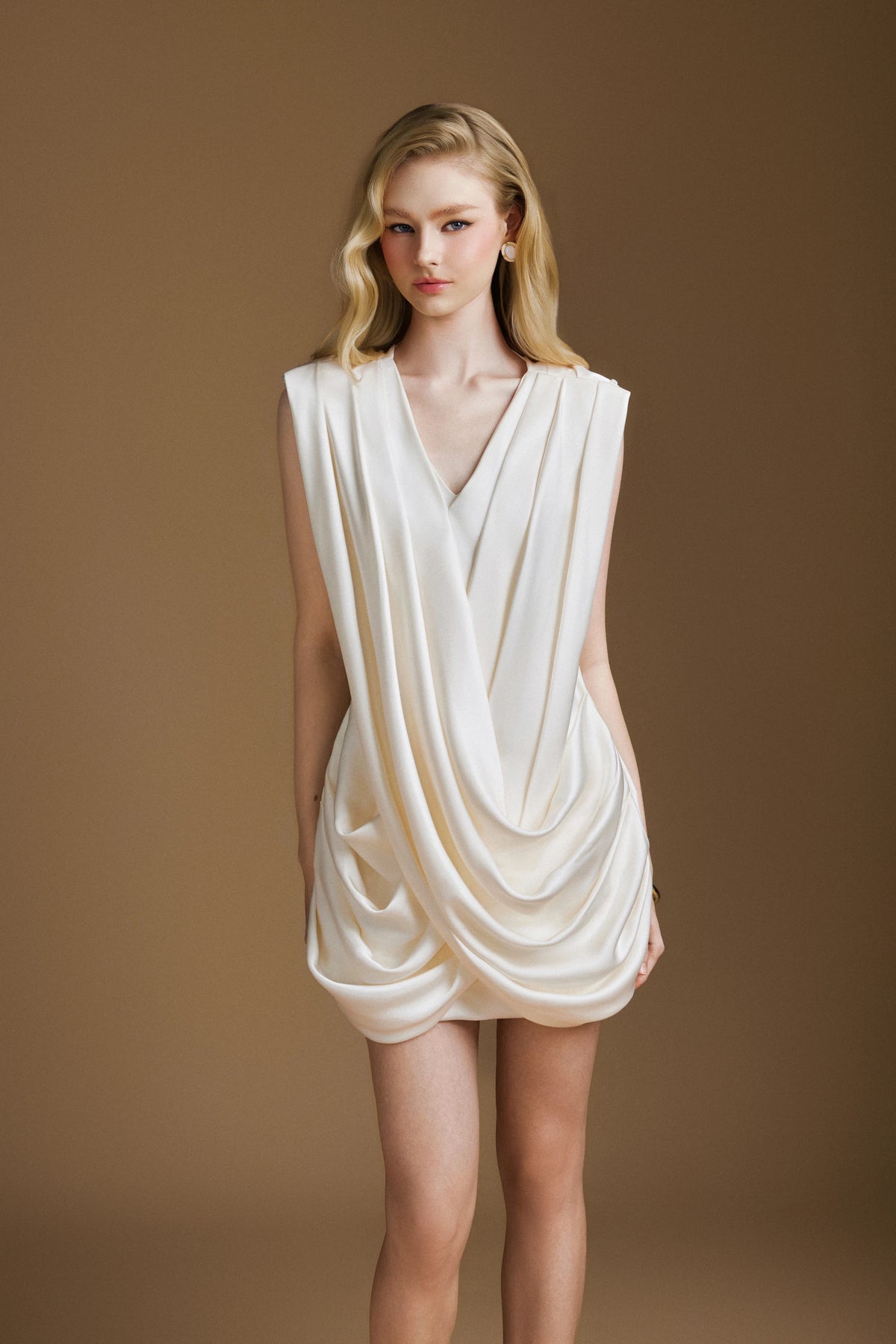 Somewhere Between Dress - Cream