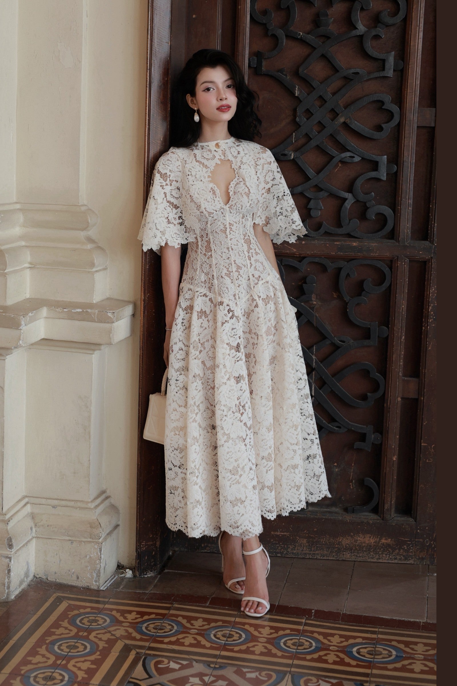 Paris Cape Dress