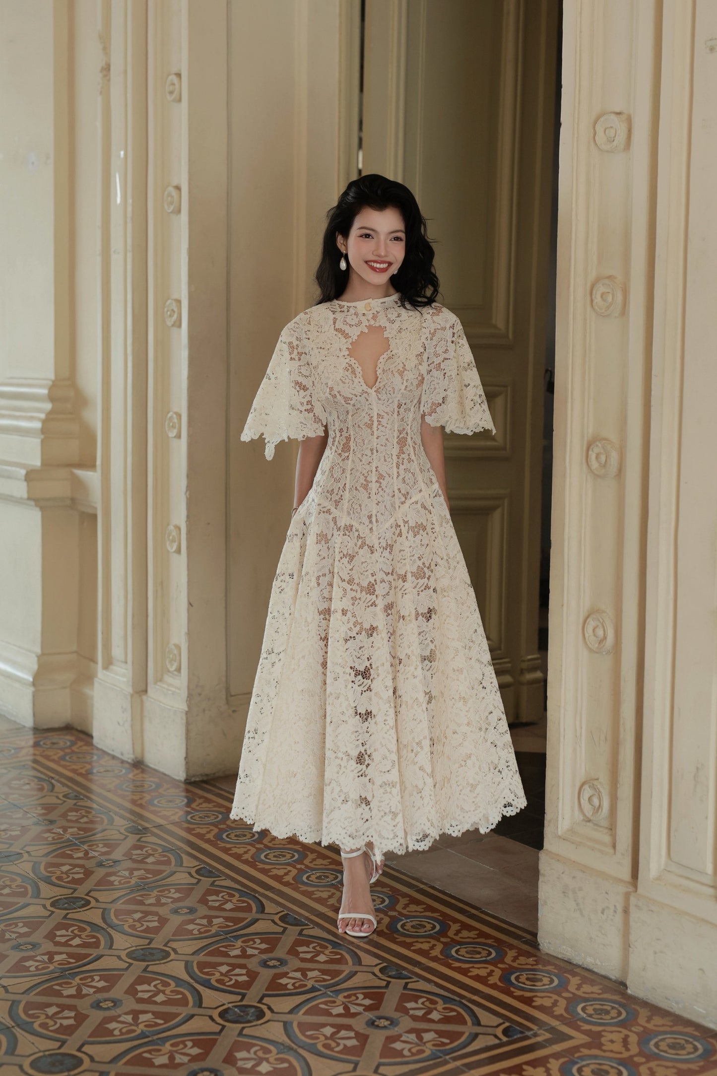 Paris Cape Dress