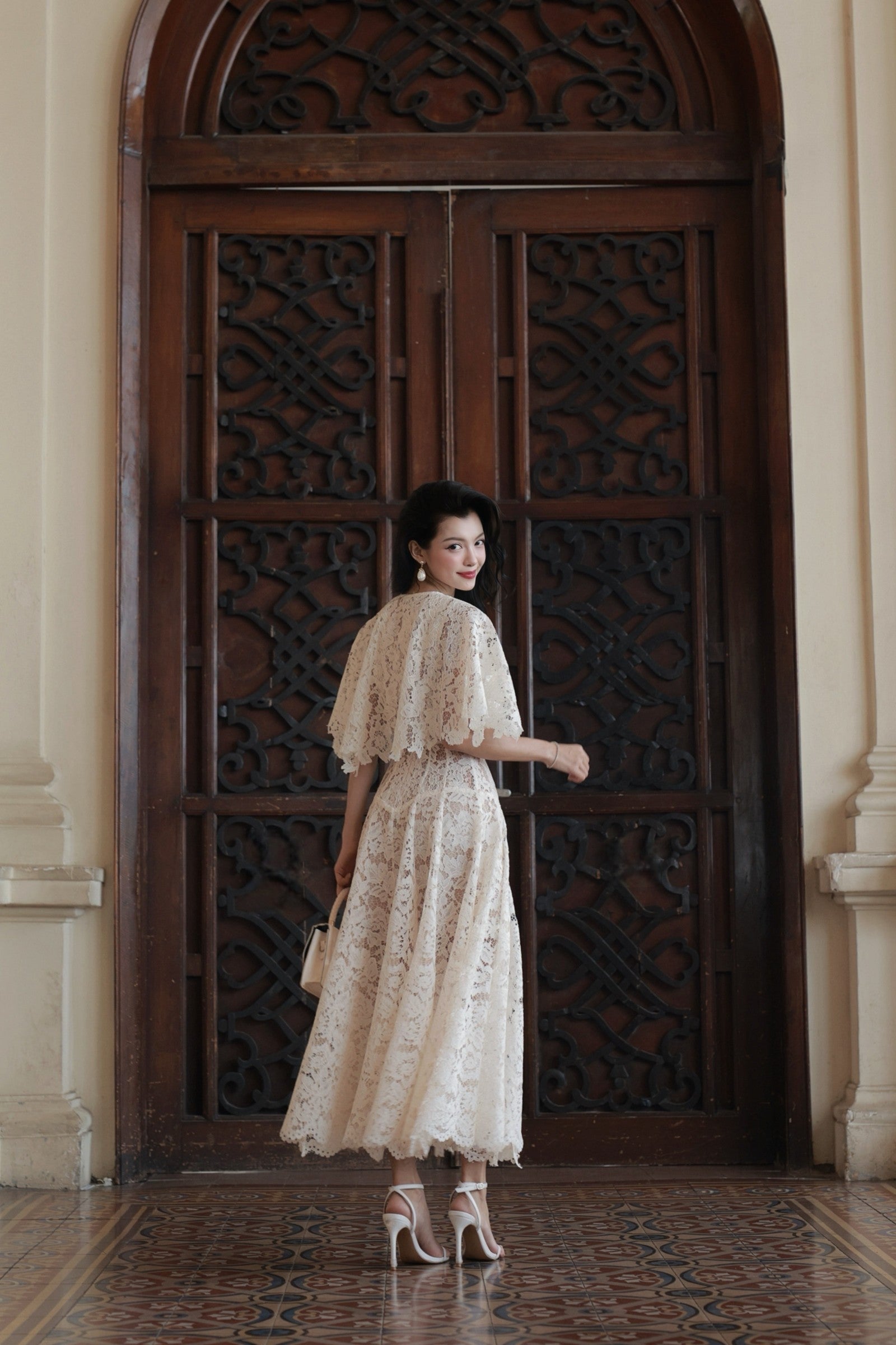 Paris Cape Dress