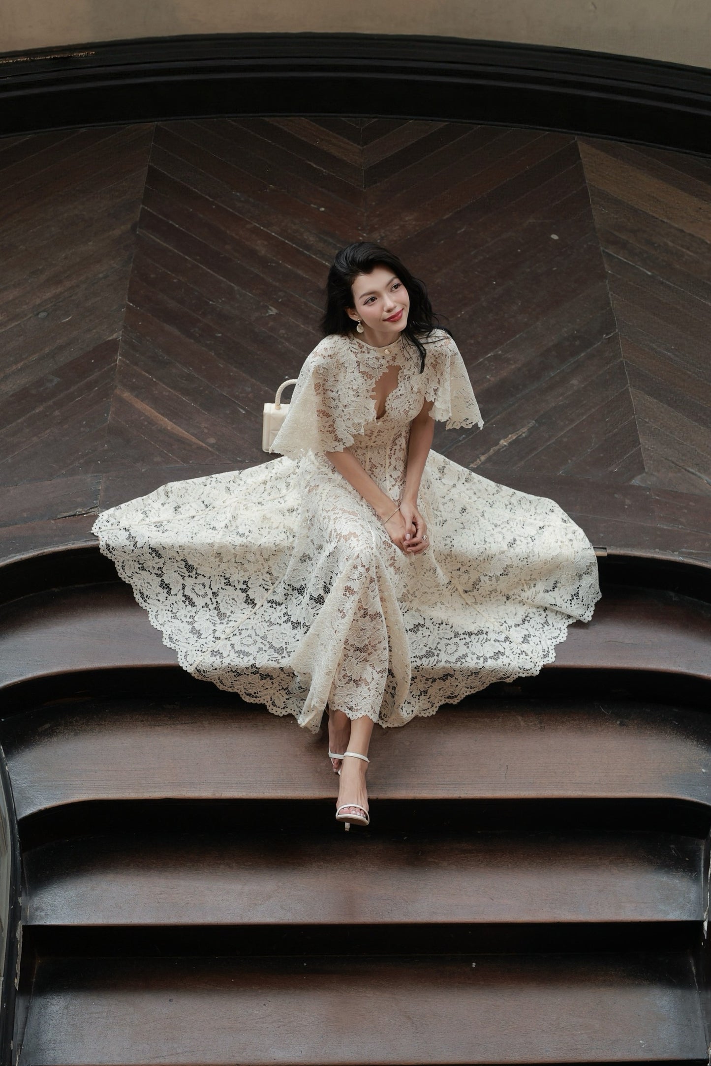 Paris Cape Dress