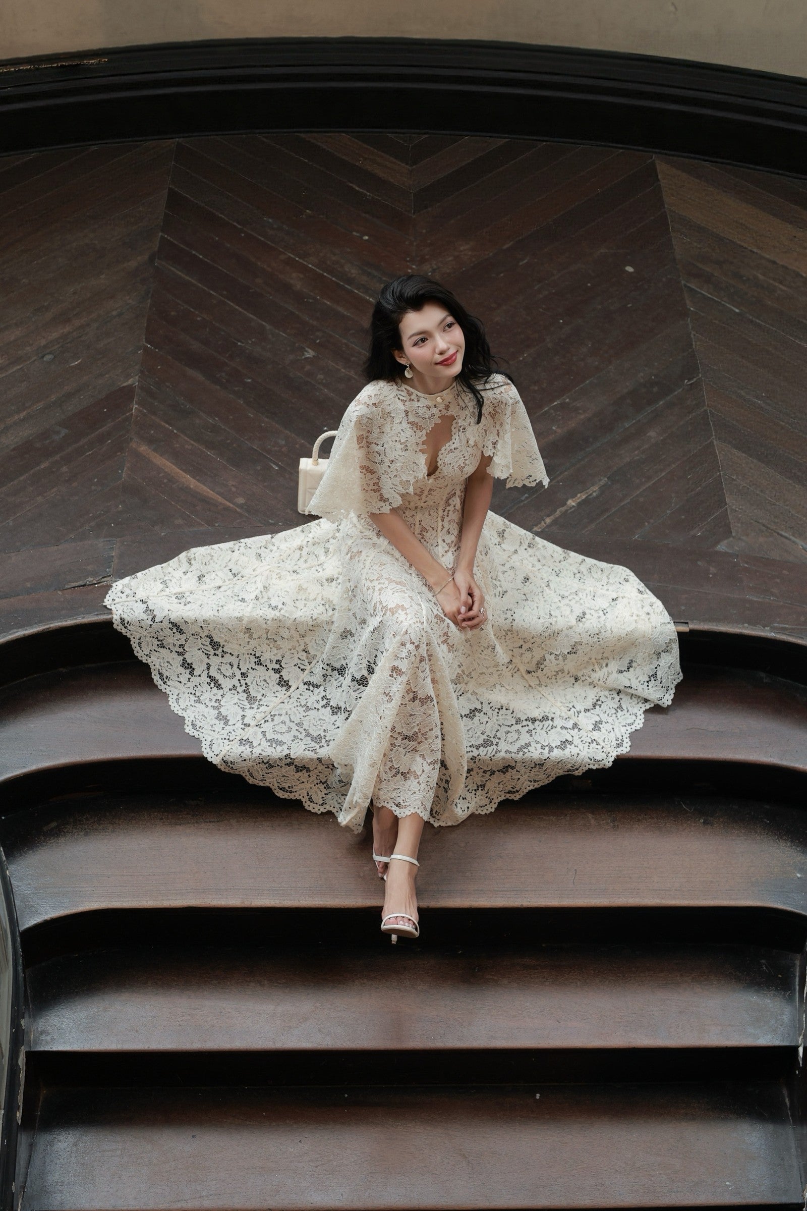 Paris Cape Dress